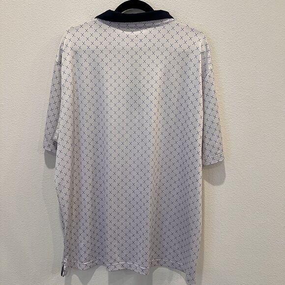 MAELREG GOLF CLUB PRINT PERFORMANCE POLO SHIRT MEN-2XL.  EUC - Picture 6 of 10